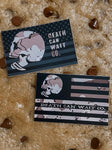 Choco Chip Flag Stickers