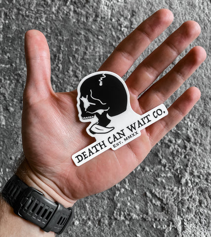 Death Can Wait Co. Sticker